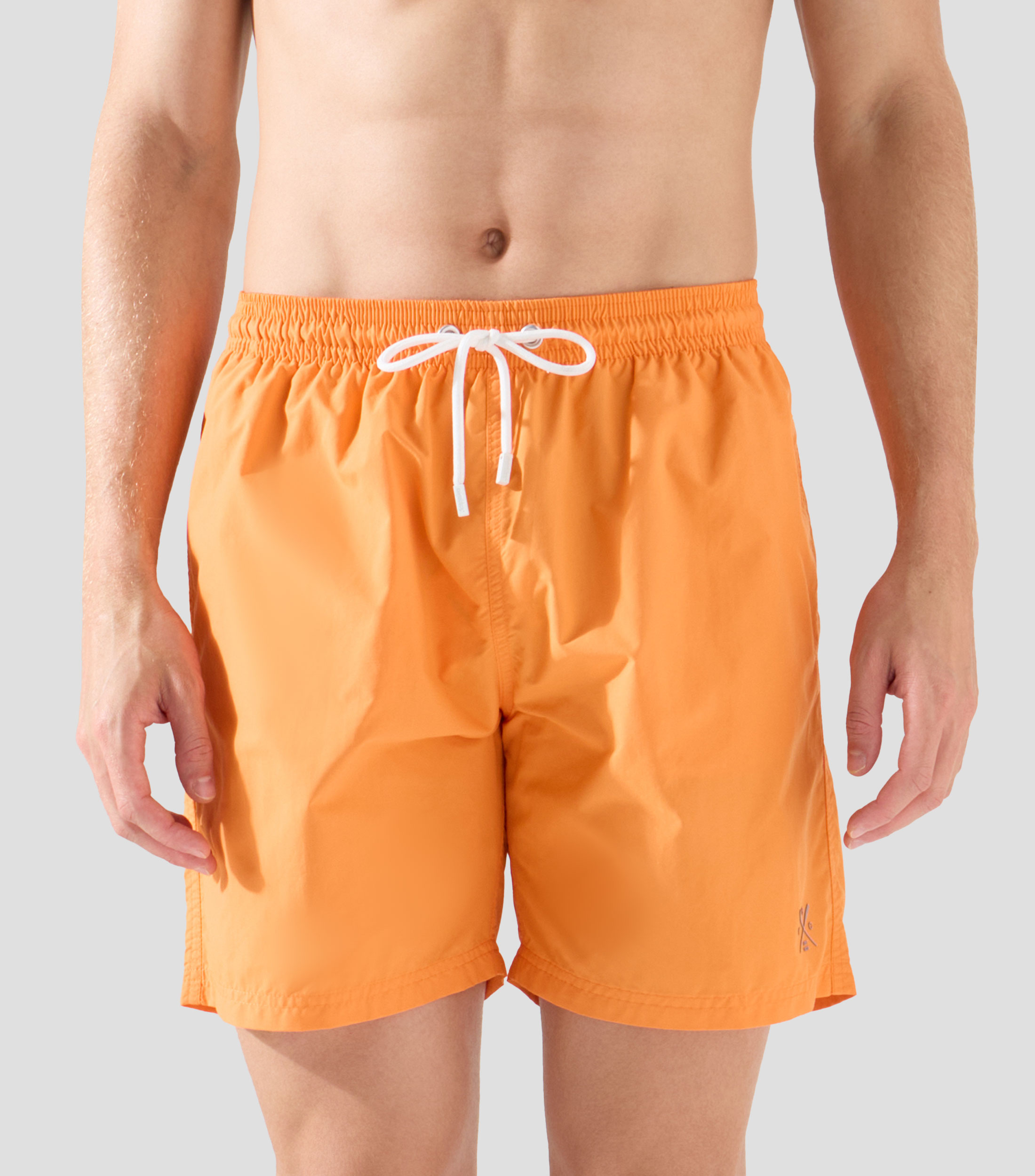 Traje de baño largo con logo Hombre Scappino